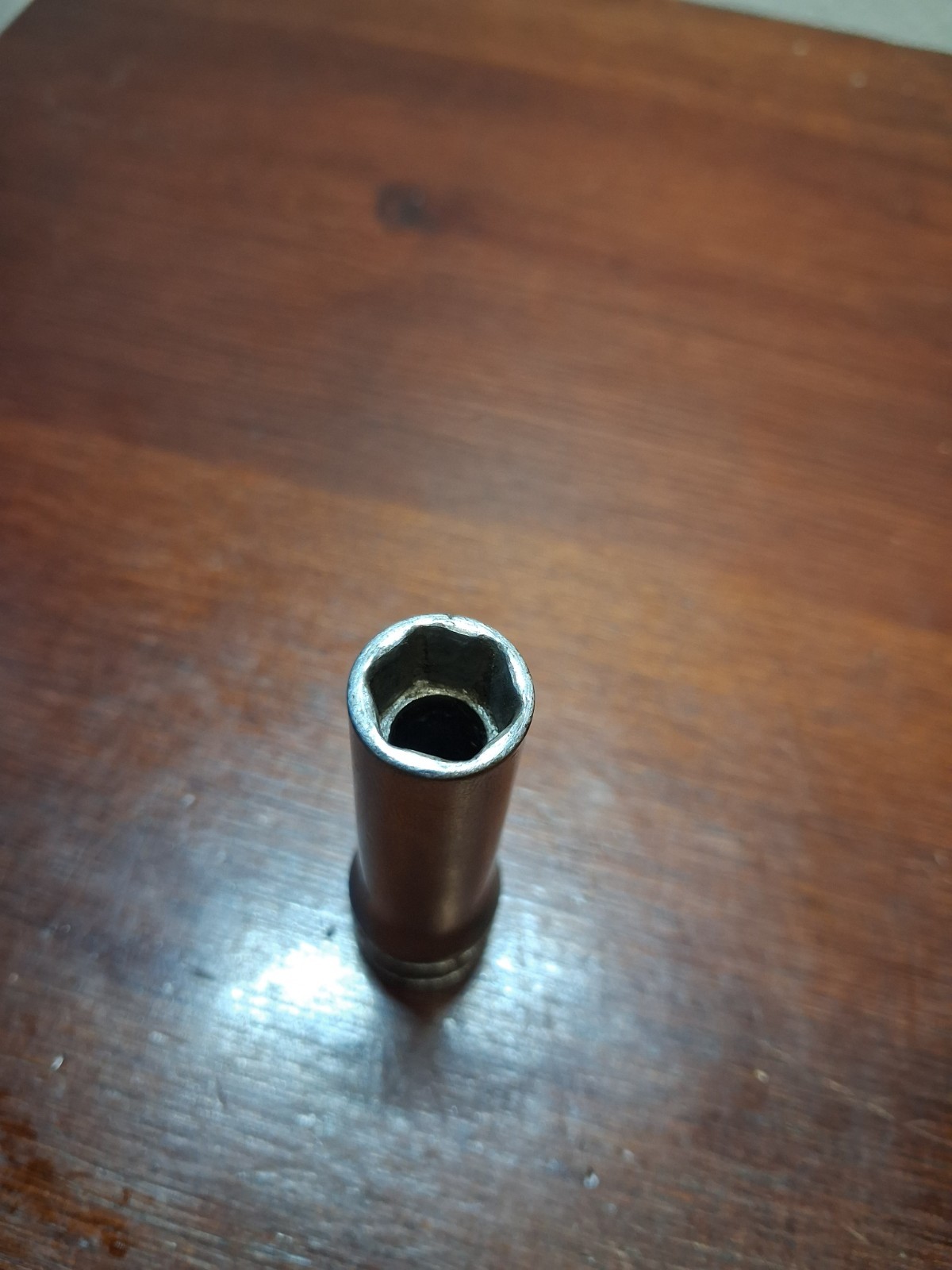 Snap-On Tools SFS121 3/8in. 3/8″ Drive 6 Point SAE Deep Chrome Socket USA