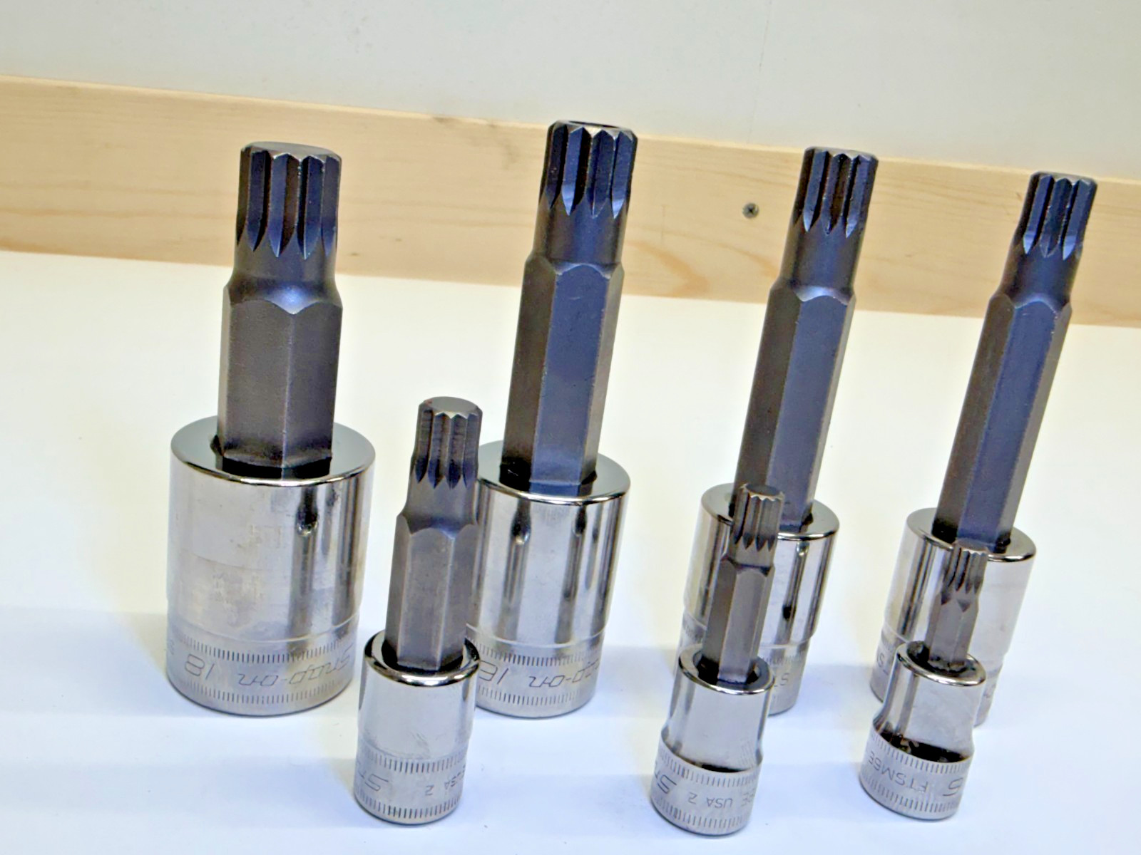 SNAP-ON USA NEW 7PC METRIC TRIPLE SQUARE SOCKET SET TSS7KIT
