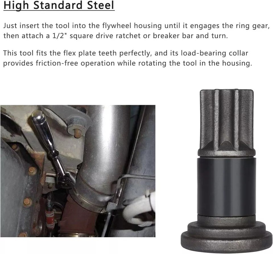Cummins B/C Engine Barring/Rotating Turn Tool For Dodge 3.9 5.9L,6.7L 8.3 Diesel