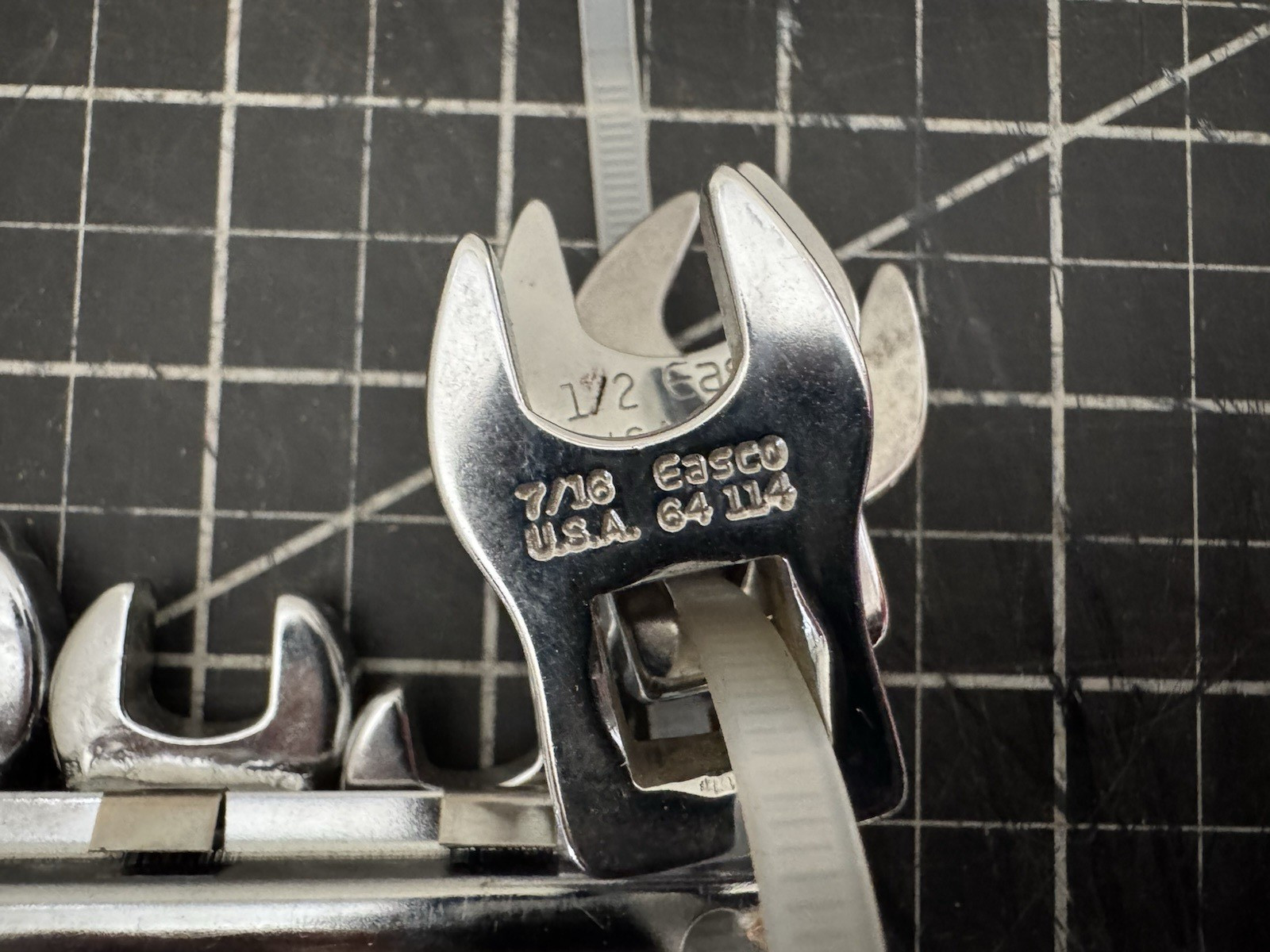 13pc Crowfoot Wrench Set – Mixed Brands – Includes EASCO – SAE Sizes