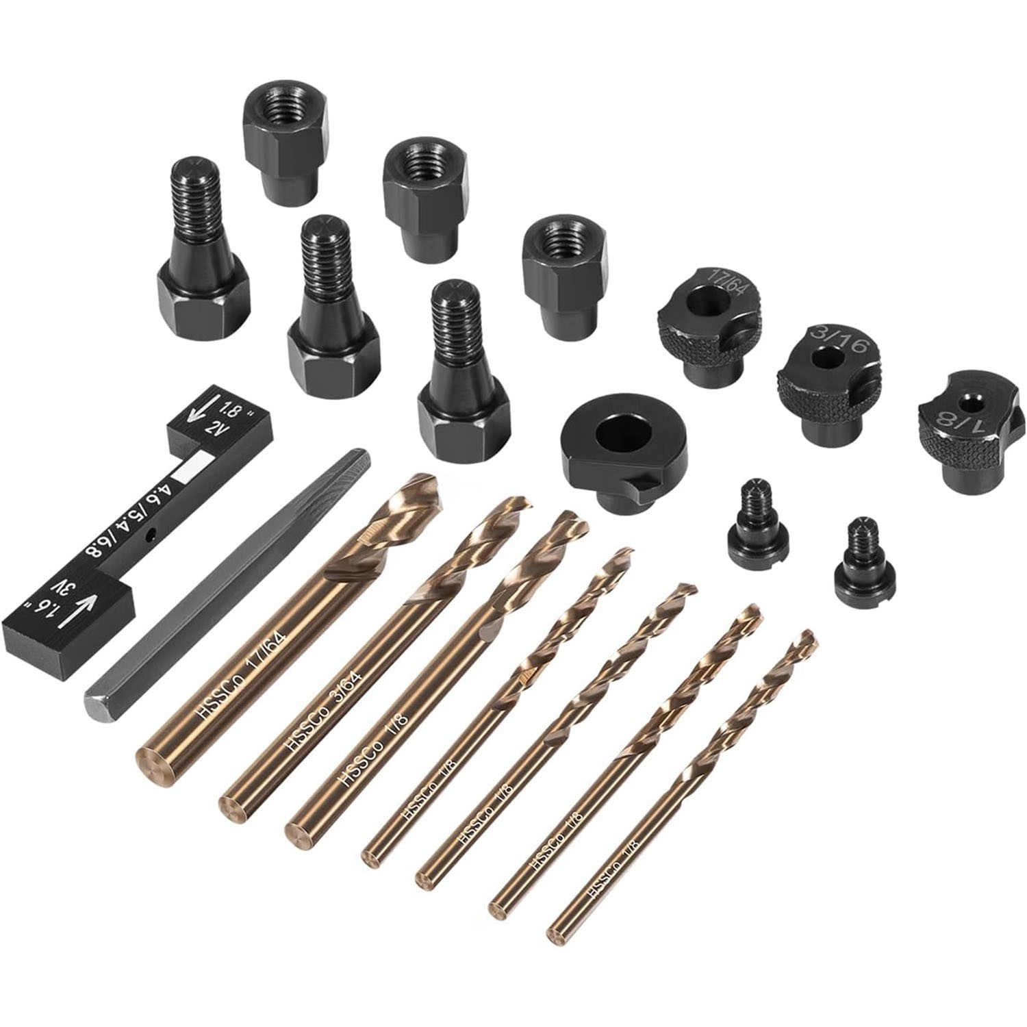71600 Manifold Drill Template for FORD 4.6L, 5.4L & 6.8L V10 2 Valve 3 Valve