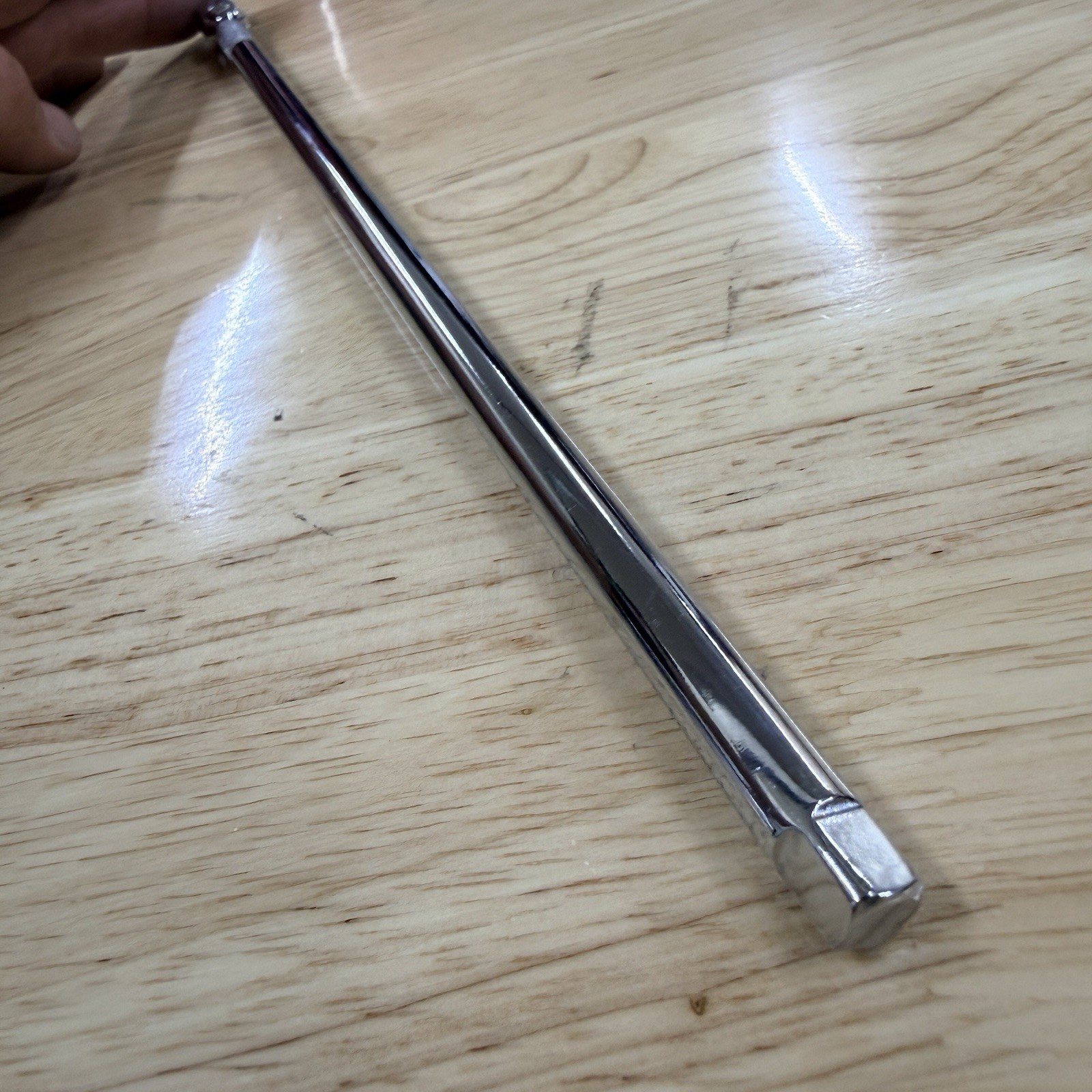 New ICON Professional 1/4” Drive 12” Long Chrome Extension E1L12