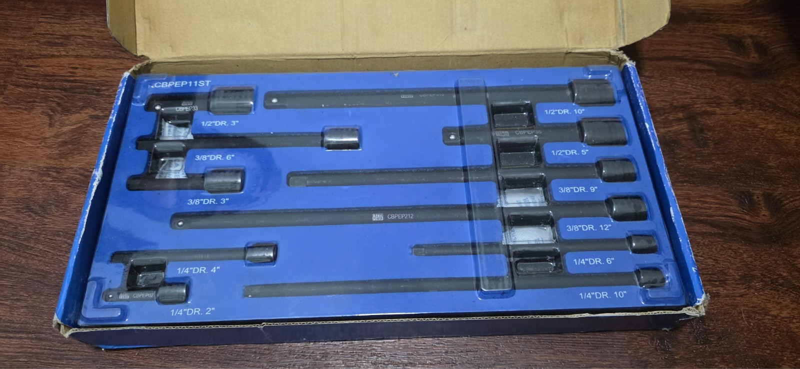 Cornwell 11pc impact extension set cbpep11st