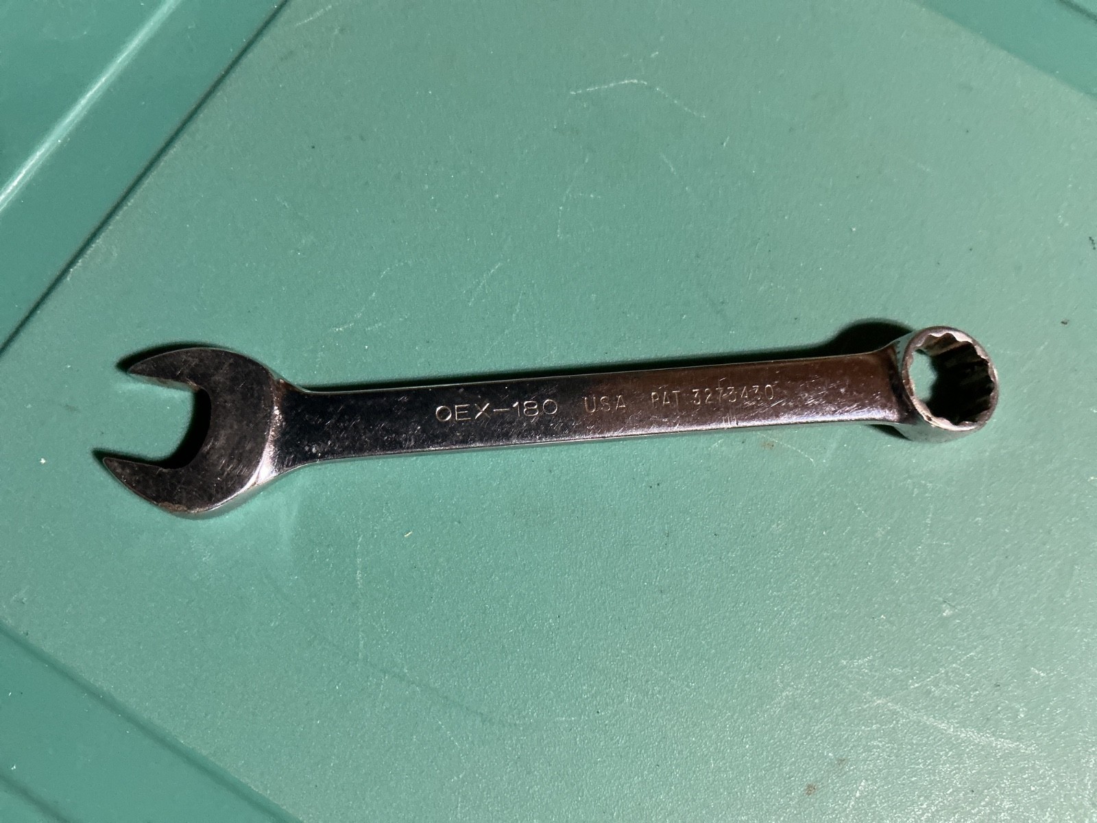 Snap-on OEX-180 9/16″ Combination Wrench 12 Pt USA Very Good Condition