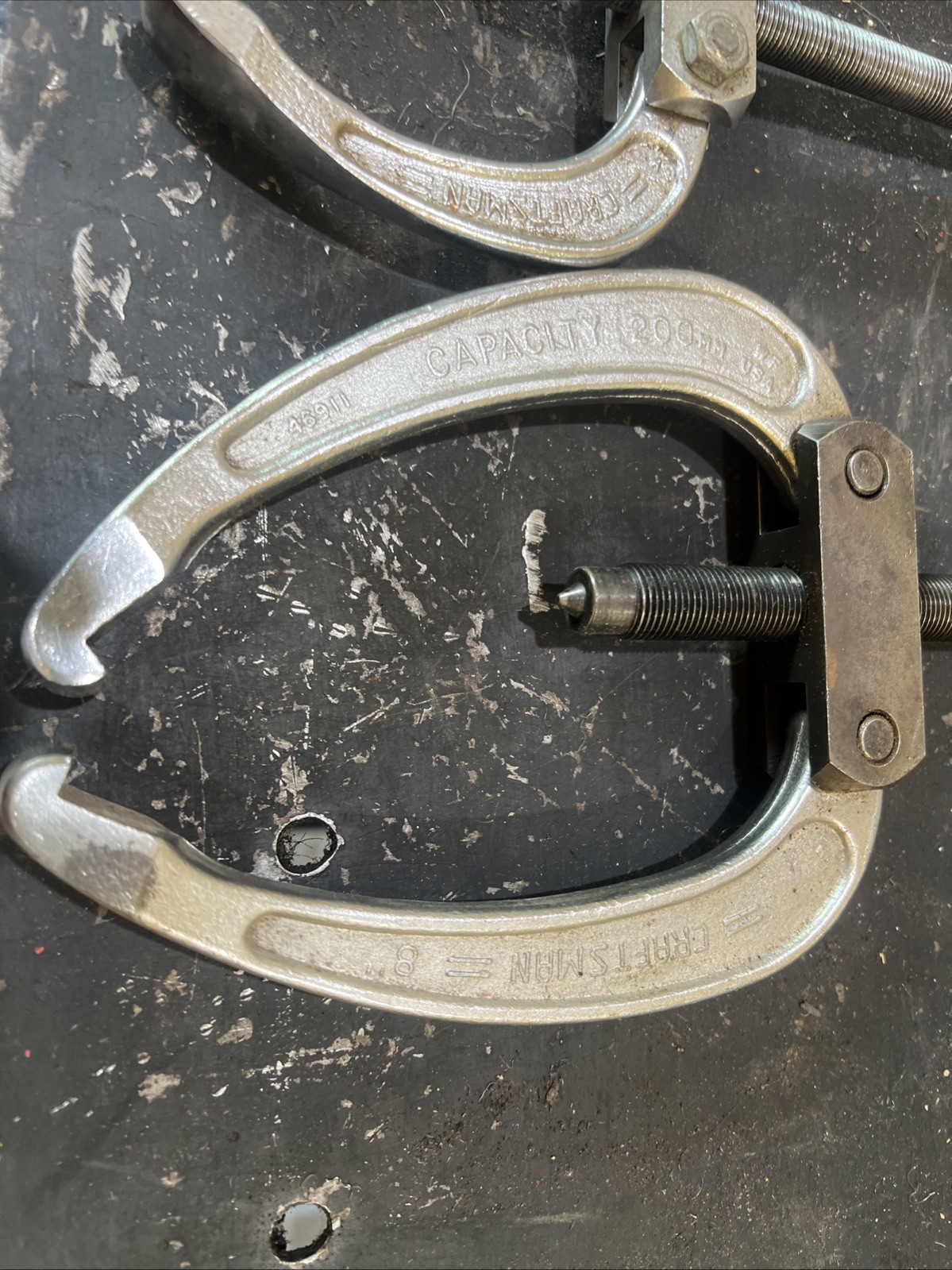 Craftsman USA Made Pair Of Gear Pullers 46911 And 46901