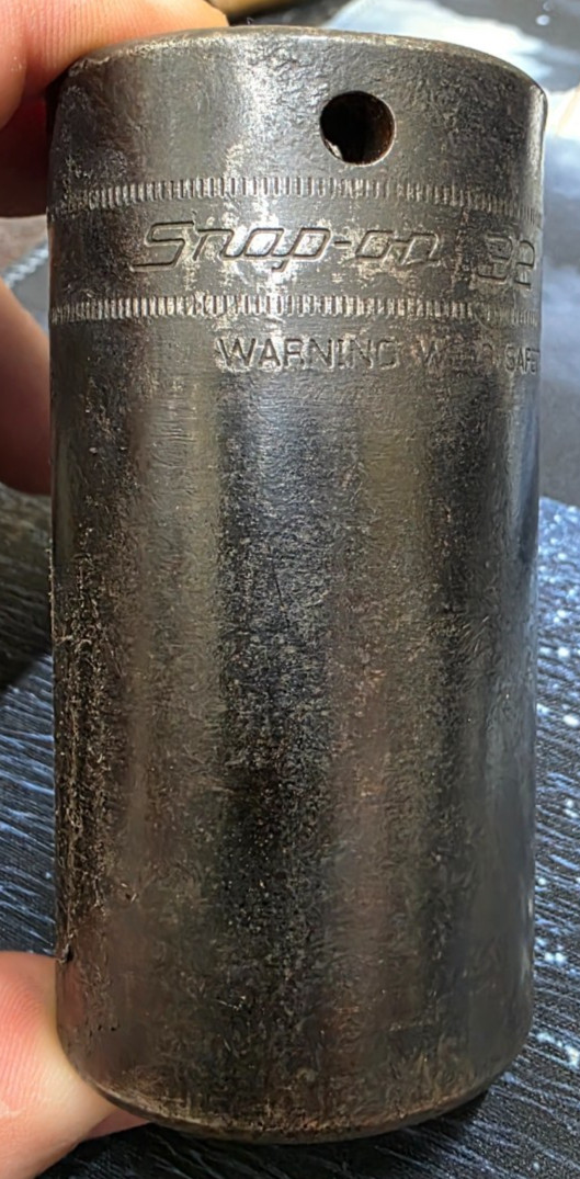 Snap-on Tools 1/2″ Drive 6-POINT Metric 32mm DEEP Impact Socket SIMM320