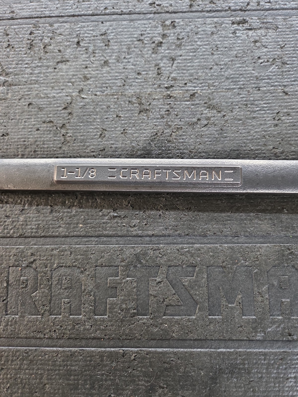 Craftsman Black Oxide 1 1/8″ Made In USA Combination Wrench 12 Point 46594