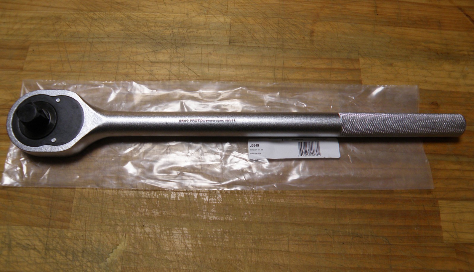 NEW Proto 3/4″ Drive, Pearl Head Ratchet J5649 Made In USA.