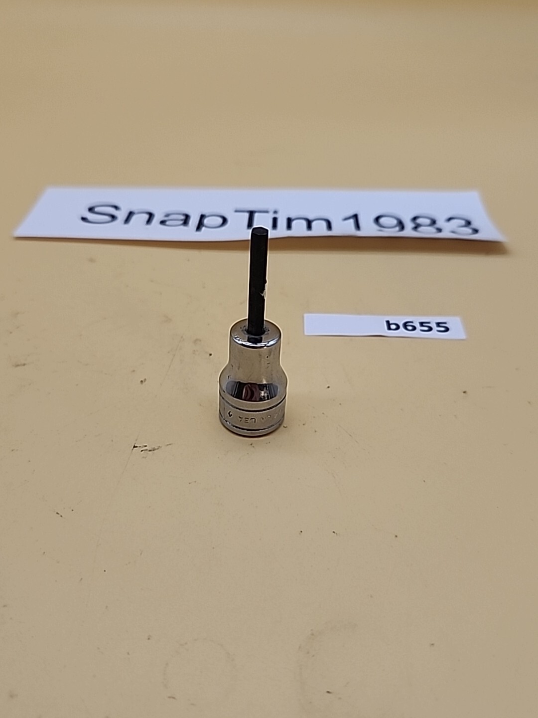 Snap-on Tools FA4.5A 3/8″ Drive 9/64″ Allen Hex Bit Socket Driver USA