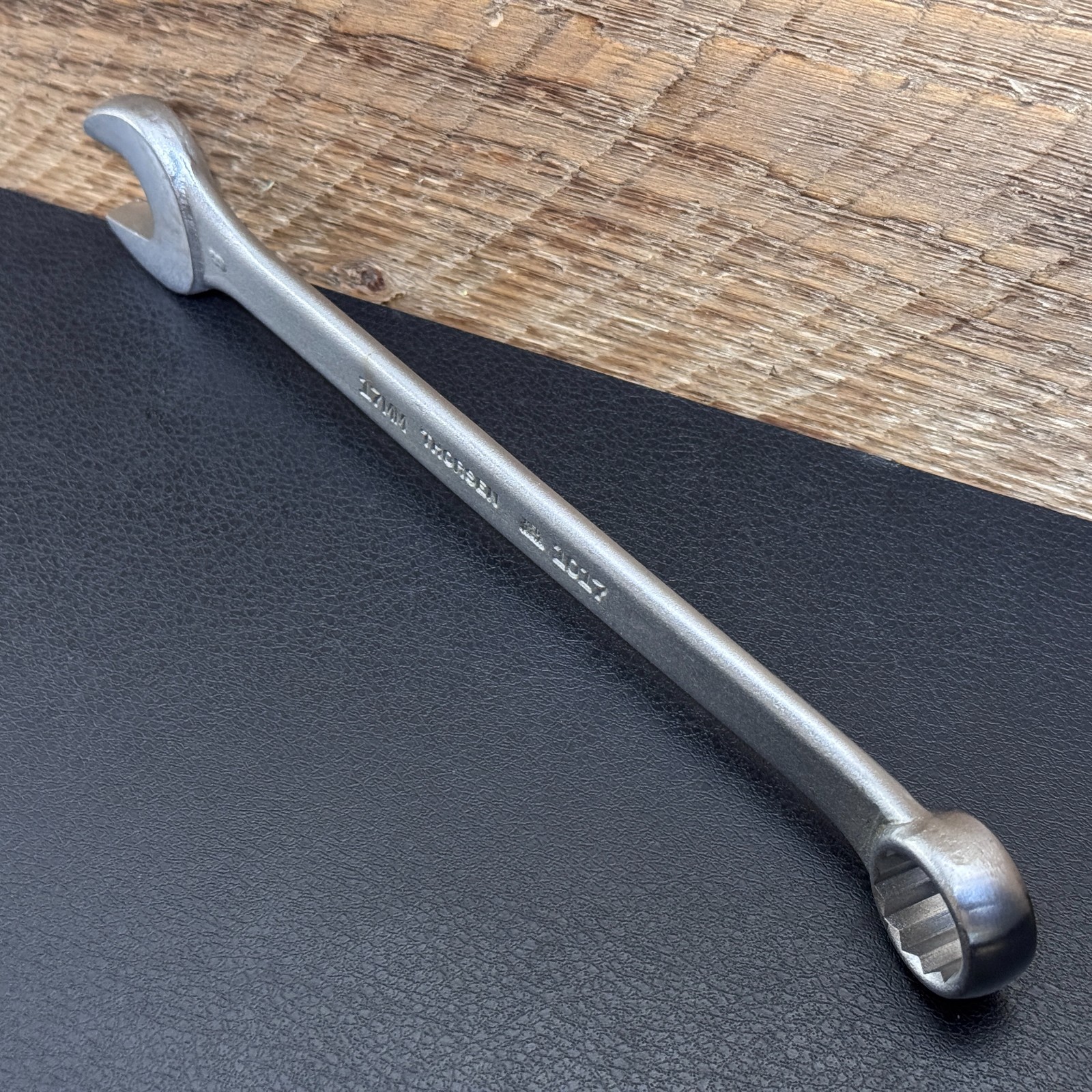 Vintage Thorsen 12 Point Metric 17mm Combination Wrench 1017 Made in USA