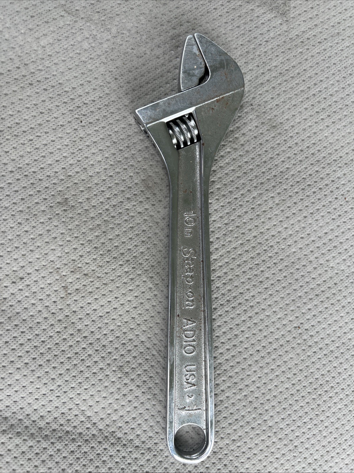 Snap-on AD10 Chrome Adjustable Wrench 250mm 10″