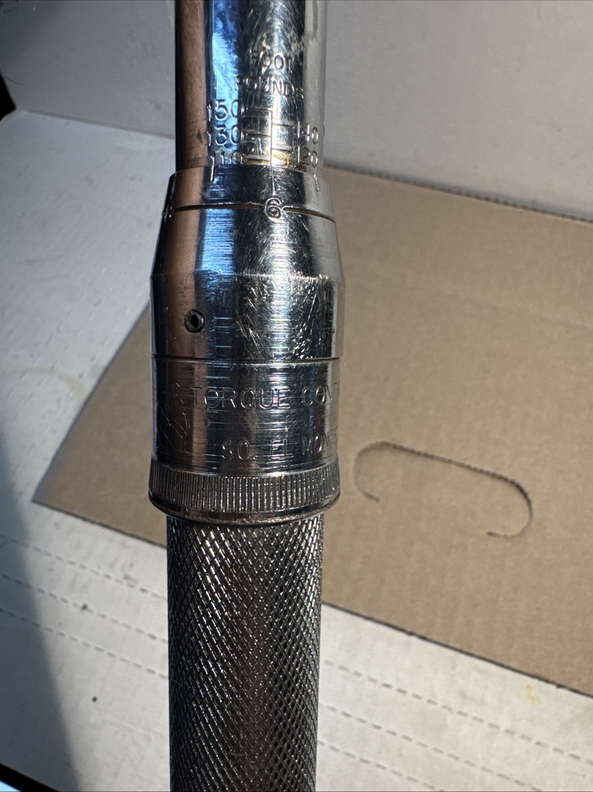 TORQUE CONTROLS INC 1/2 Drive #TCI-1600 Flex Head Torque Wrench 19” Long