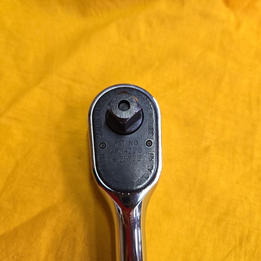 Snap-on SR936 1/2″ Drive Standard Handle Quick Release Ratchet [Used]