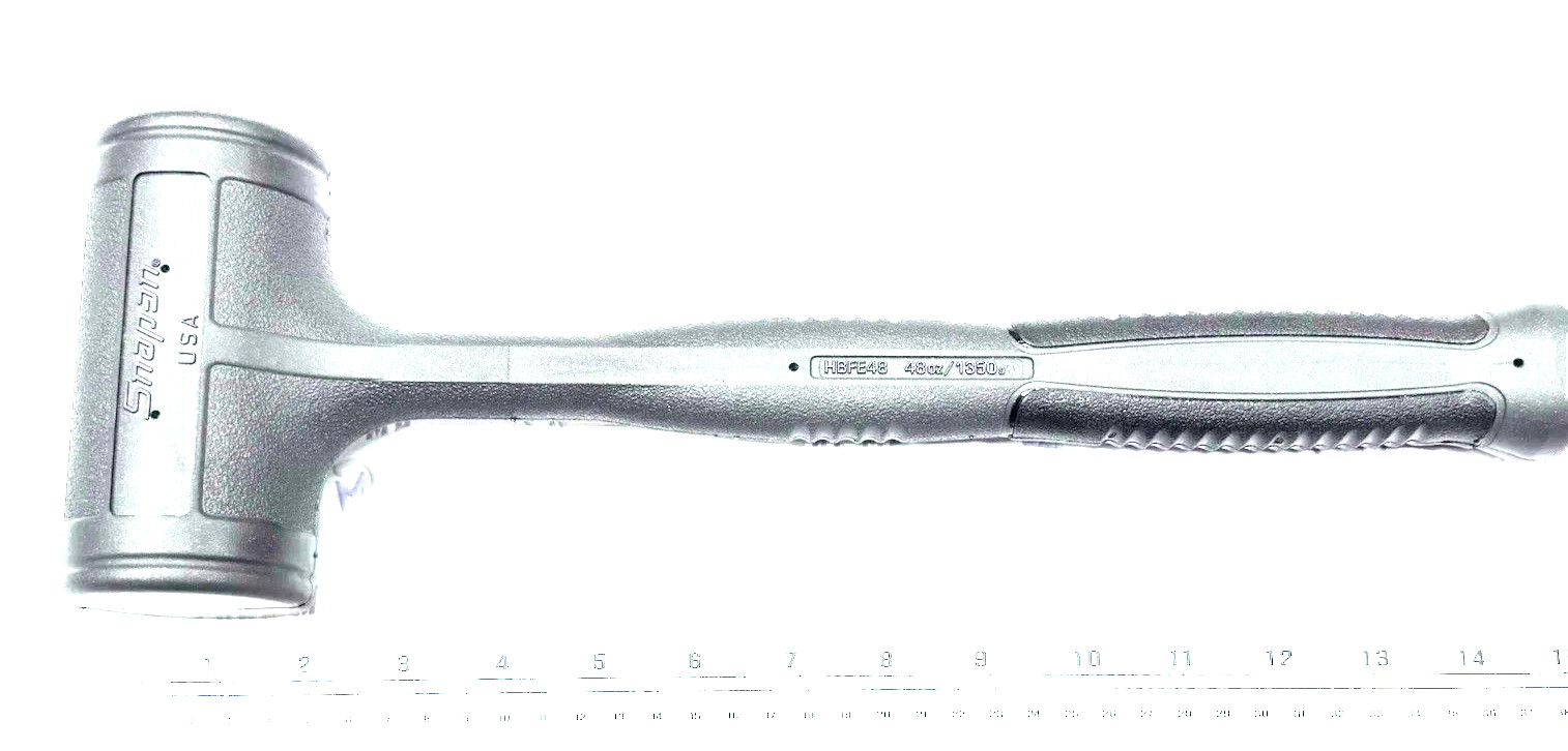 New Snap-on™ HBFE48 HBFE48DT 48 oz Soft Grip Dead Blow Hammer Dark Titanium