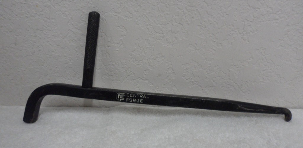 VINTAGE CENTRAL FORGE 12″ LONG SEAL PULLER COTTER PIN REMOVAL TOOL MADE IN INDIA