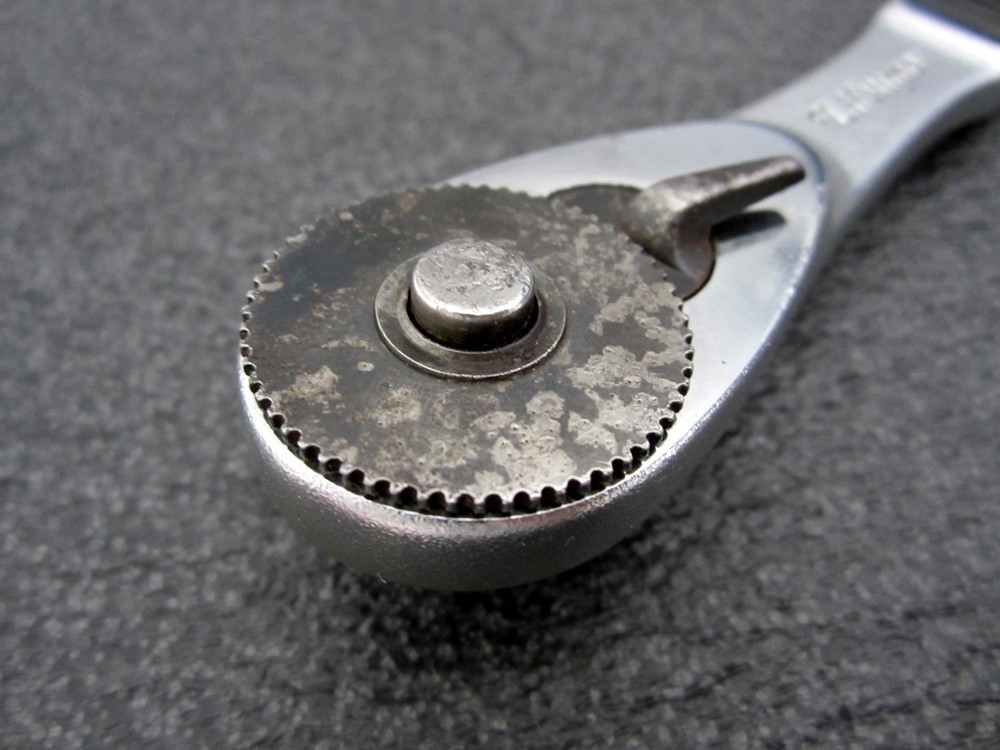 Vintage Craftsman 3/8″ Drive Lifetime Ratchet 43765 Stainless Made USA