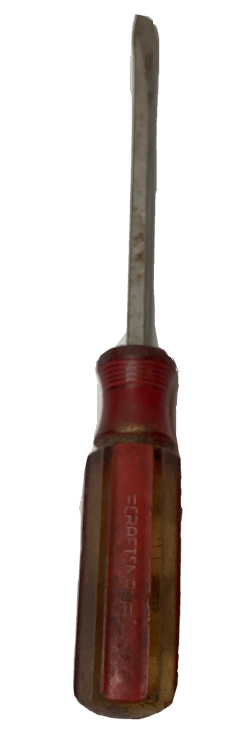 Craftsman 9 41053 E WF 1/4″ Square Shank Flat Slotted Head Screwdriver Series US