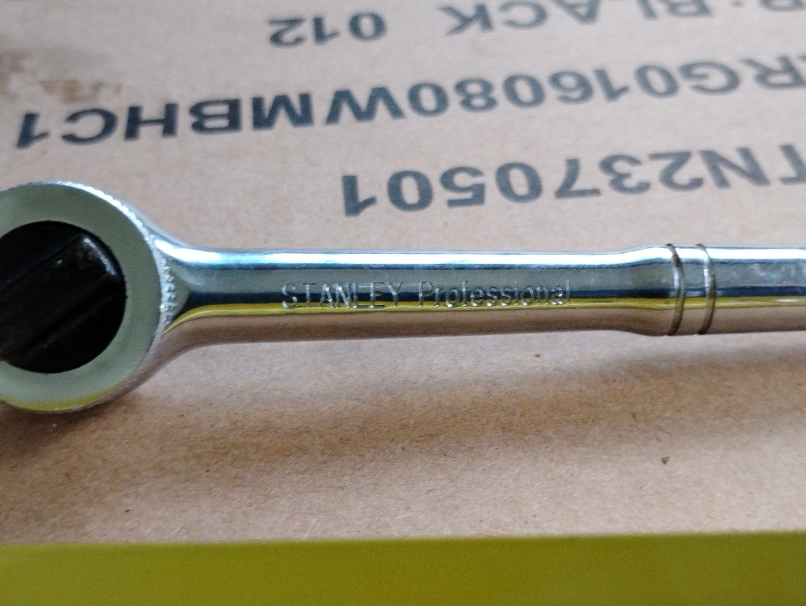 Stanley Professional 87-137 Thumb Wheel Ratchet 1/4″ Drive 5.5 inches Pre-Owned