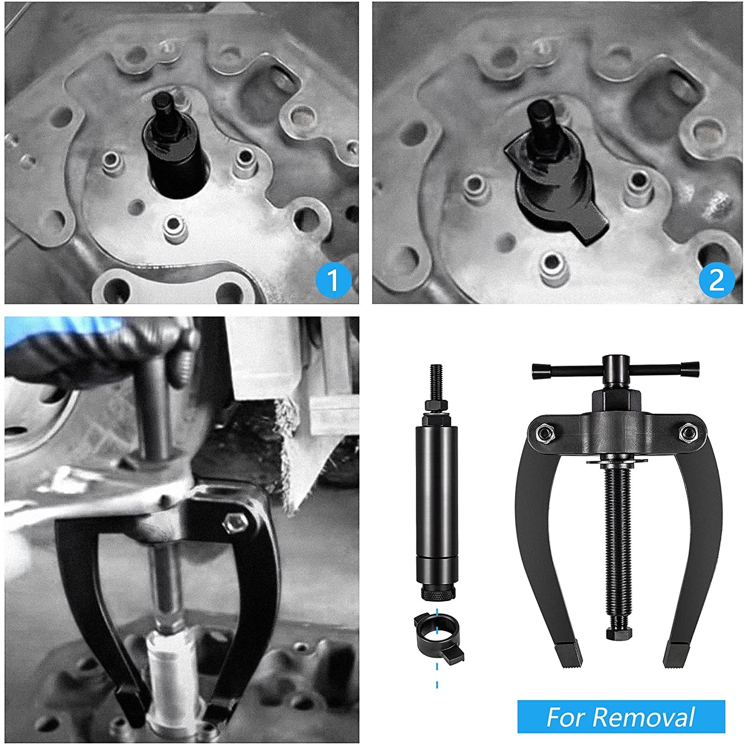 Injector Sleeve Remover & Installer Tool for Volvo D11 D13 D16 and Mack MP7 MP8