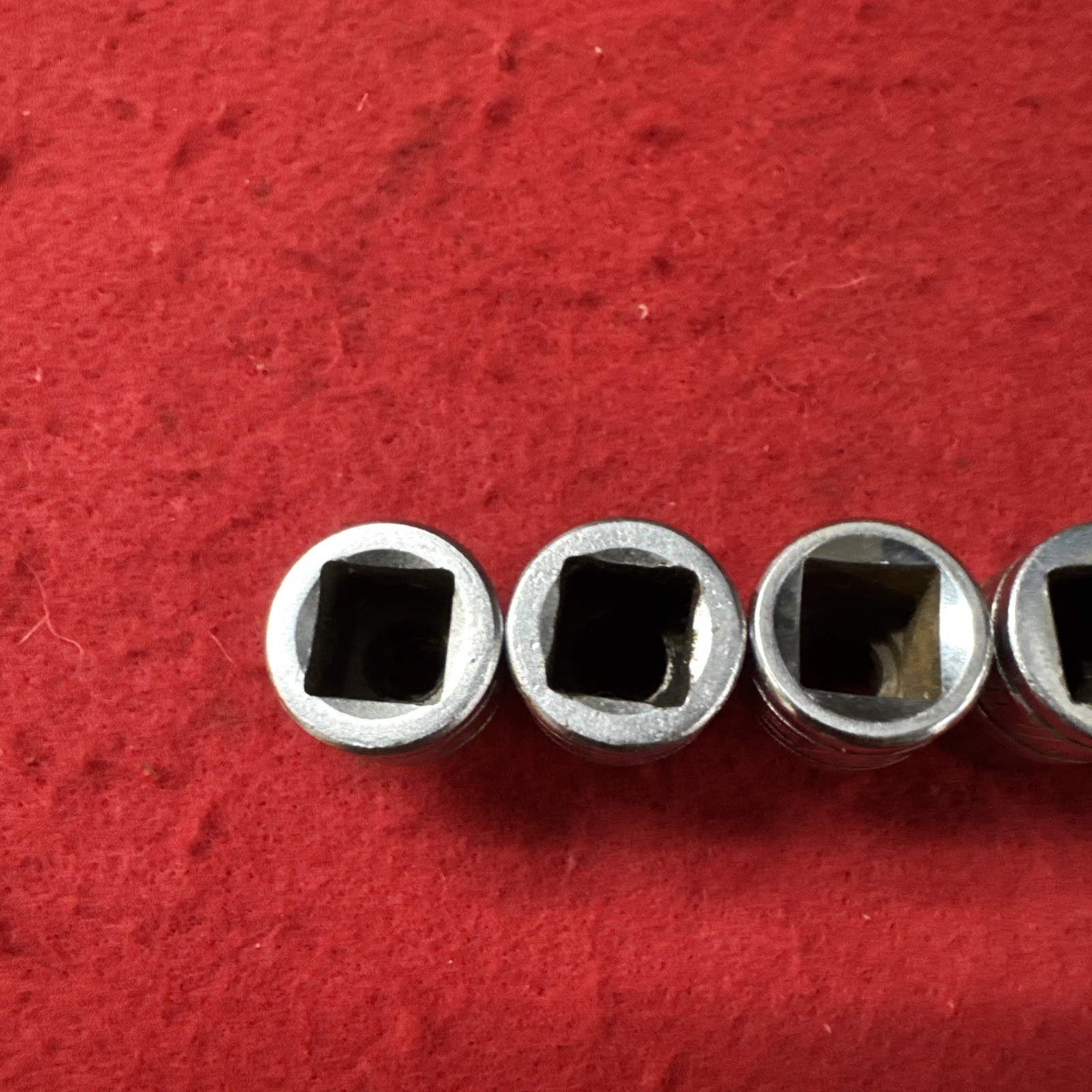 SNAP ON FS201 FS141 FS121 FS101 FS081 FS261 FS181 SET 7Pcs 6 Pt SHALLOW 3/8”
