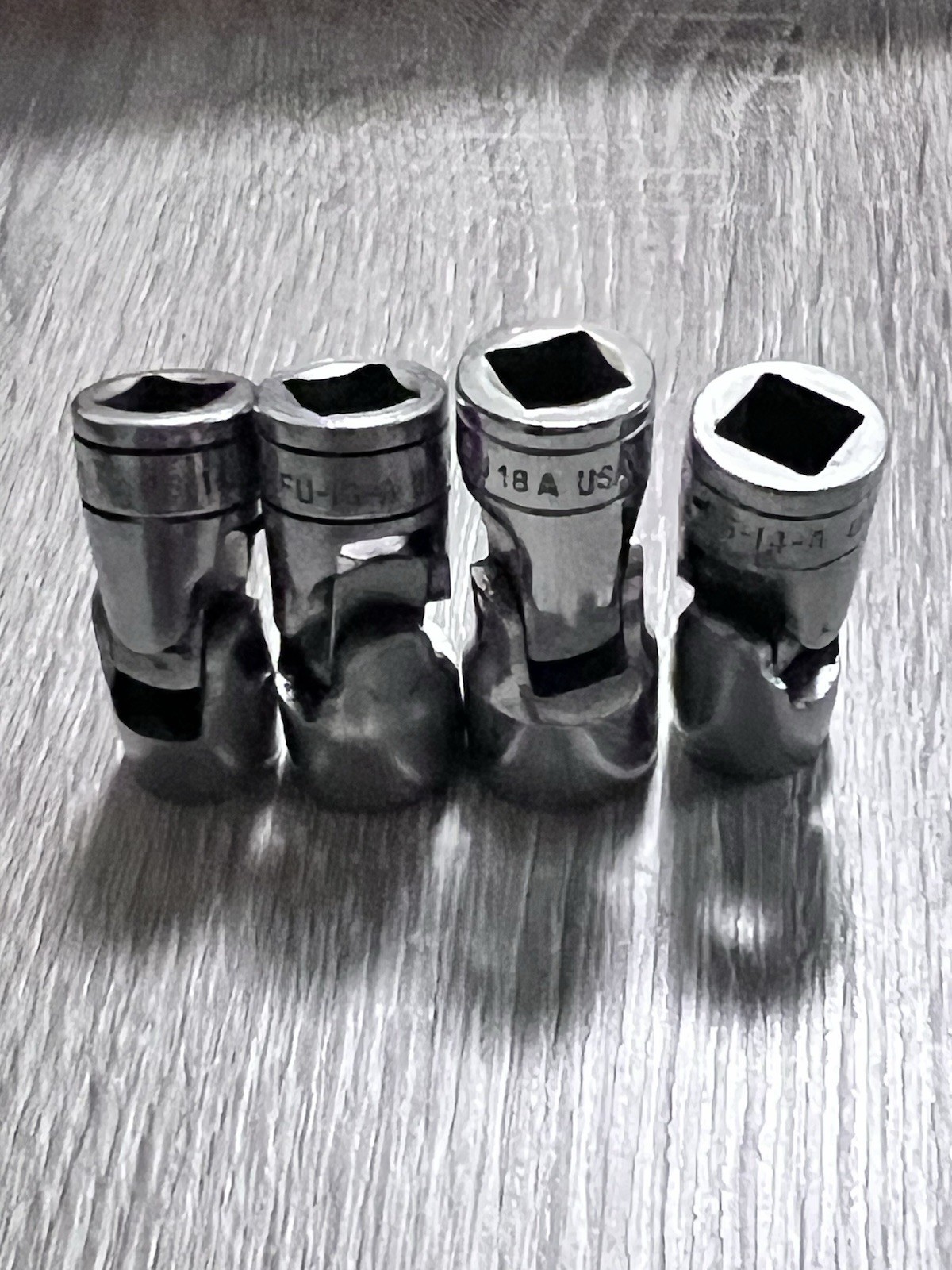 Snap On 3/8” Drive Universal Swivel Socket Lot 15 Pieces