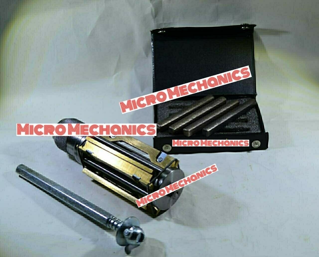 SMALL BLOCK CYLINDER HONE KIT 34 MM to 60 MM + DIAMOND STONE SET COARSE 120 GRIT