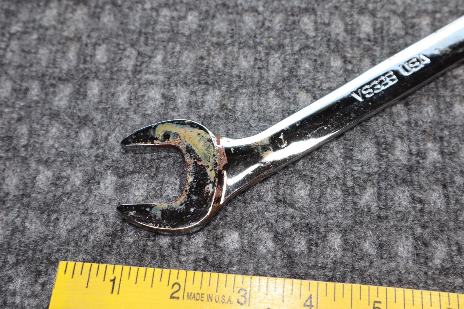 Snap On Tools 4 Way Angle Head 1″ Opened End Wrench VS32B