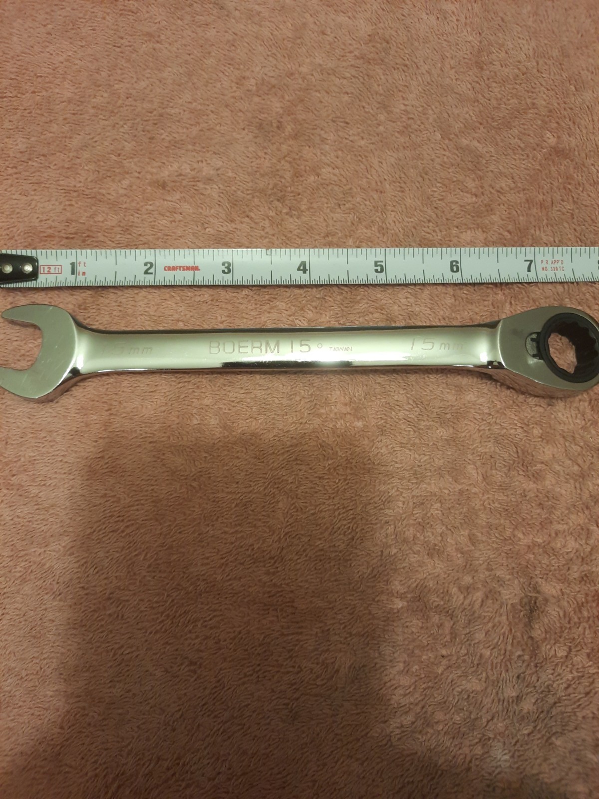 Blue Point By Snap On Tools 15 Mm Combination Ratchet Wrench Reversible