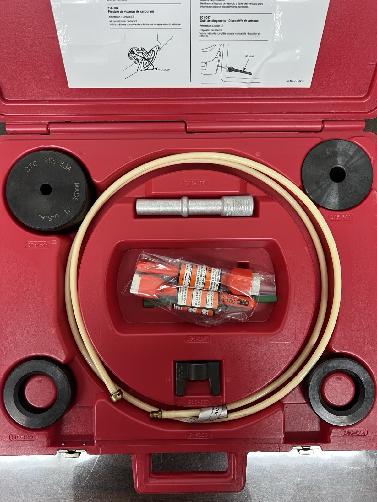 Ford Rotunda TKIT-2003A-FLM Tool Set 205-537 205-538 205-539 205-540 501-097 205