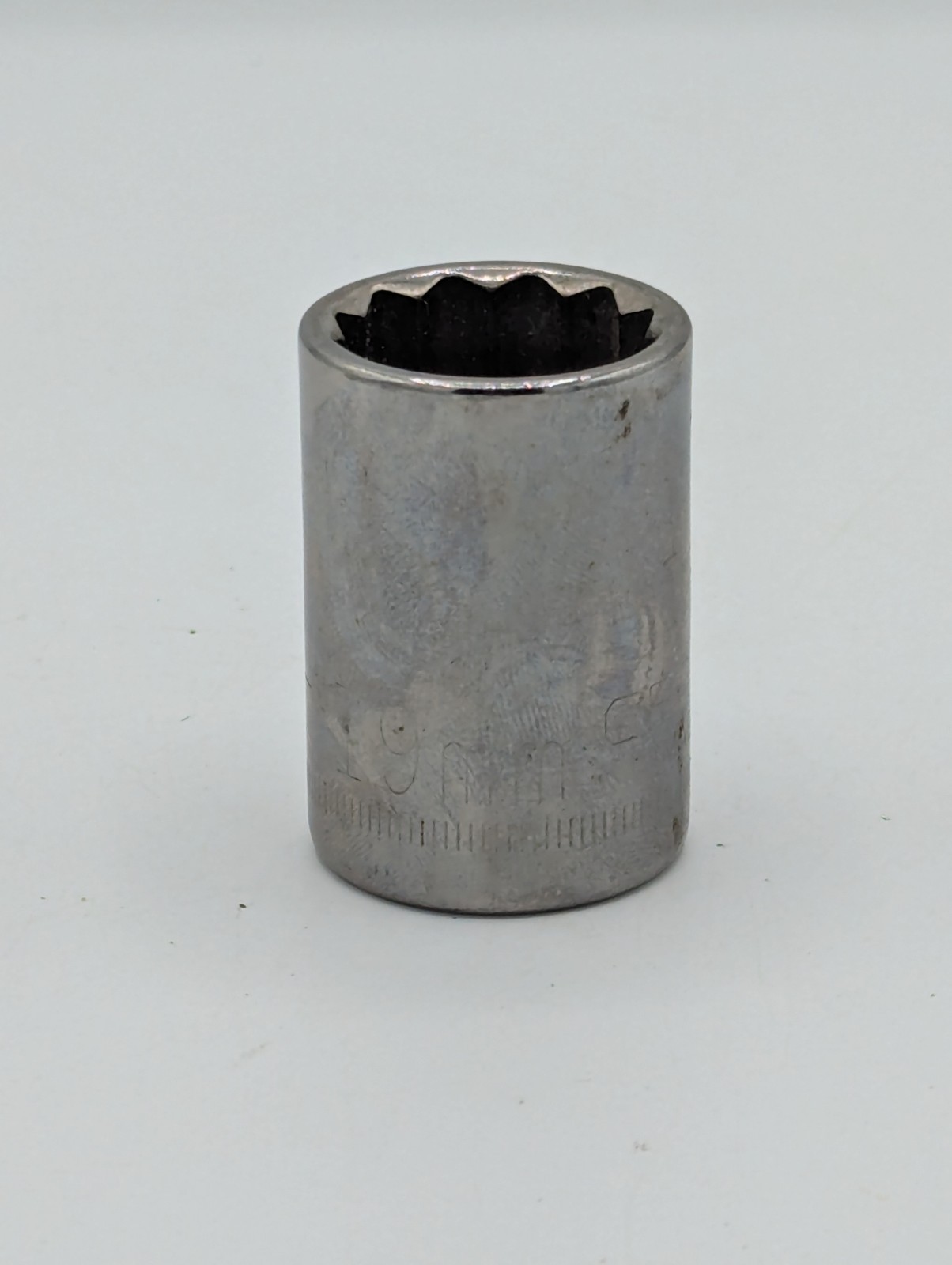 Vintage Craftsman 1/2″ Drive 19mm 12pt Standard Socket G44238 USA Free Shipping