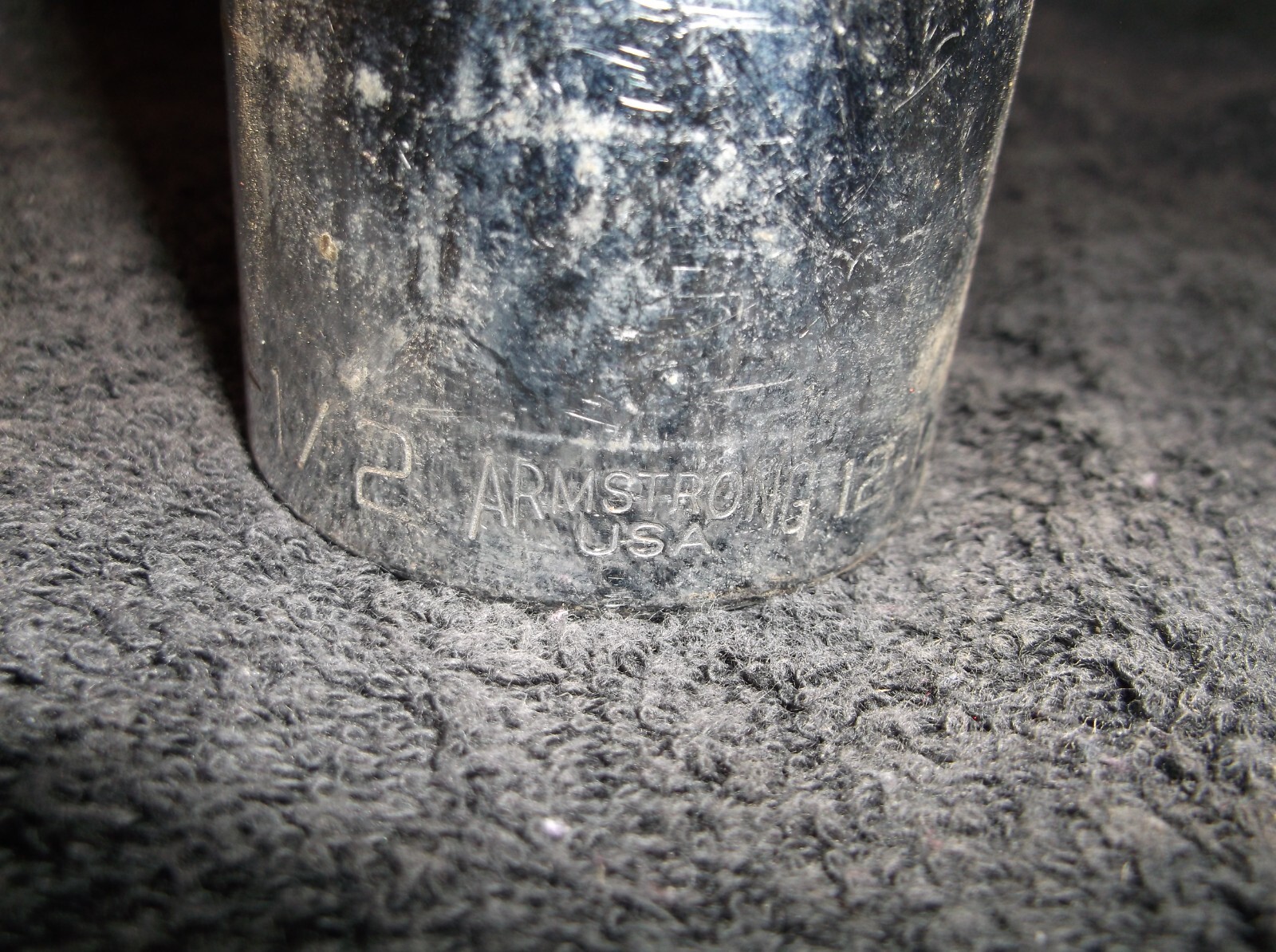 Armstrong 1-1/2″ Shallow Socket 12-point 1/2 in Drive 12-148 Chrome USA