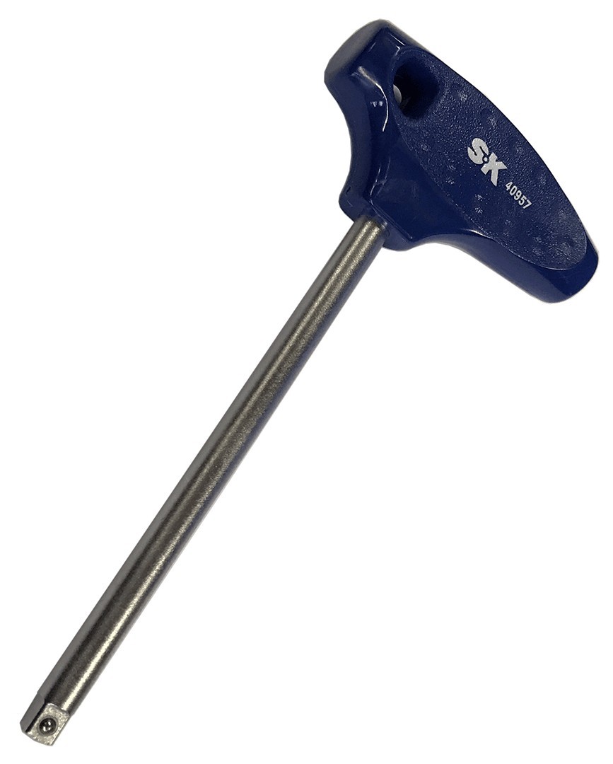 SK Professional Tools 1/4″ Driver T-Handle Nut Socket Screwdriver
