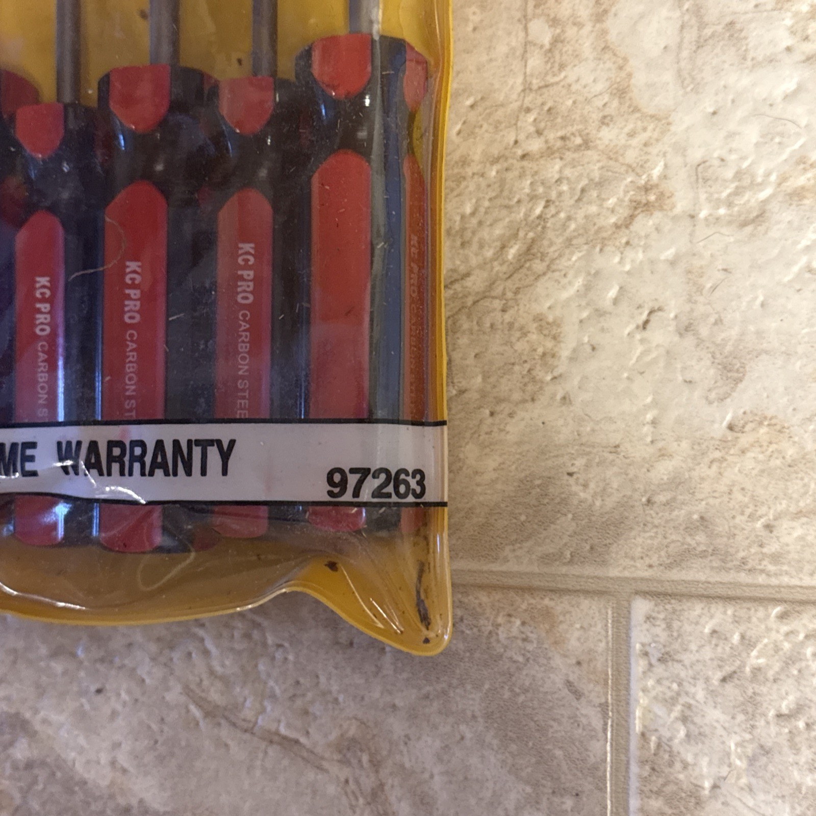 KC Professional Carbon Steel 6 Piece Screwdriver Set
