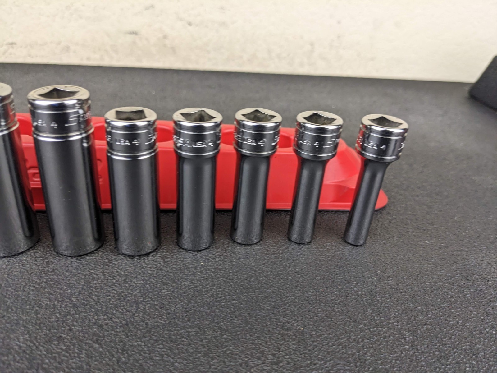#bp400 Snap-on 211SFSY 1/4″ 7/8″ SAE 11-Piece 3/8″ Drive 6-Point Deep Socket Set