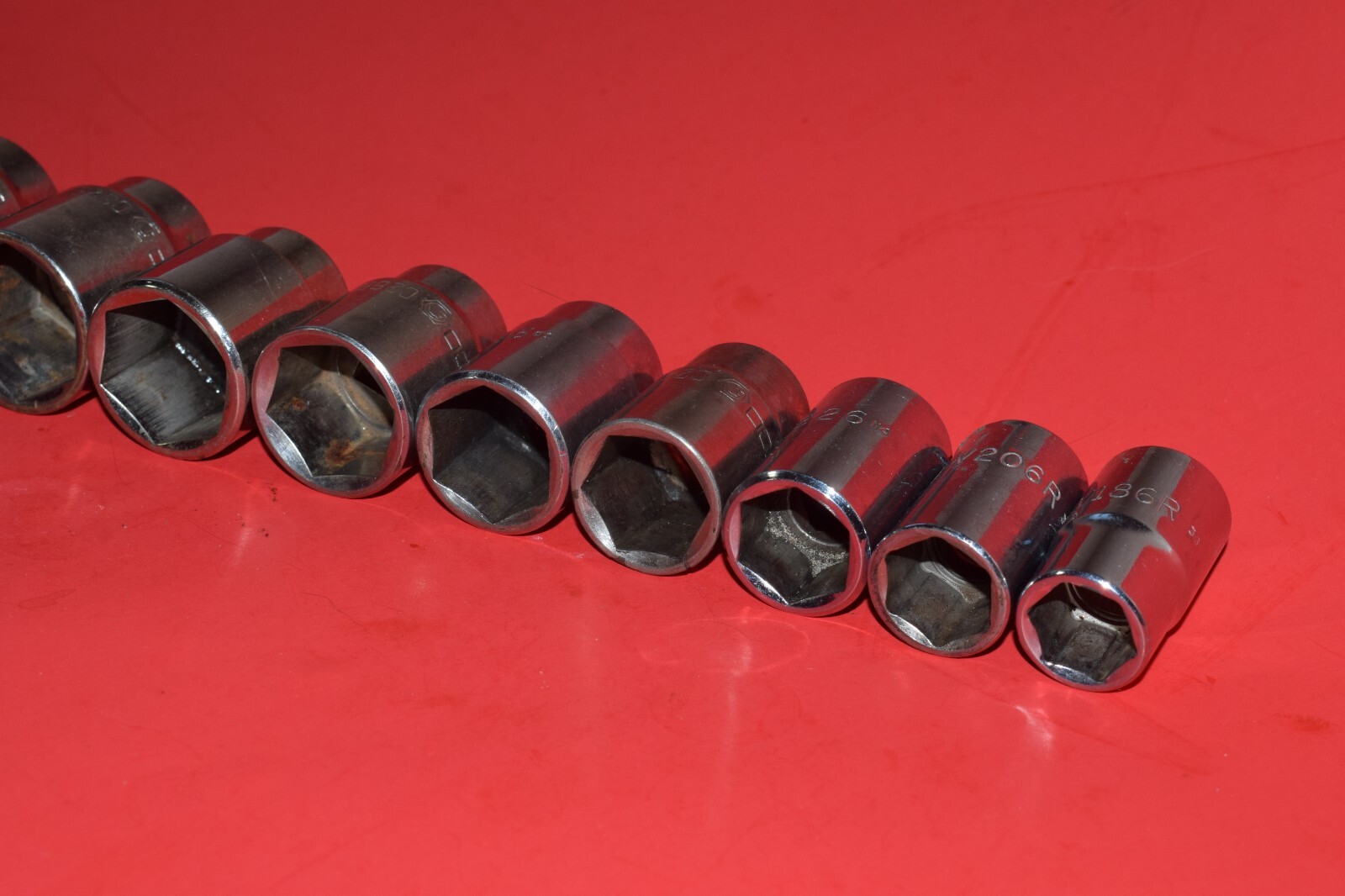 11-Piece MAC/MATCO 1/2″ Drive 6-Point SAE Socket Set 9/16″ to 1-1/4″