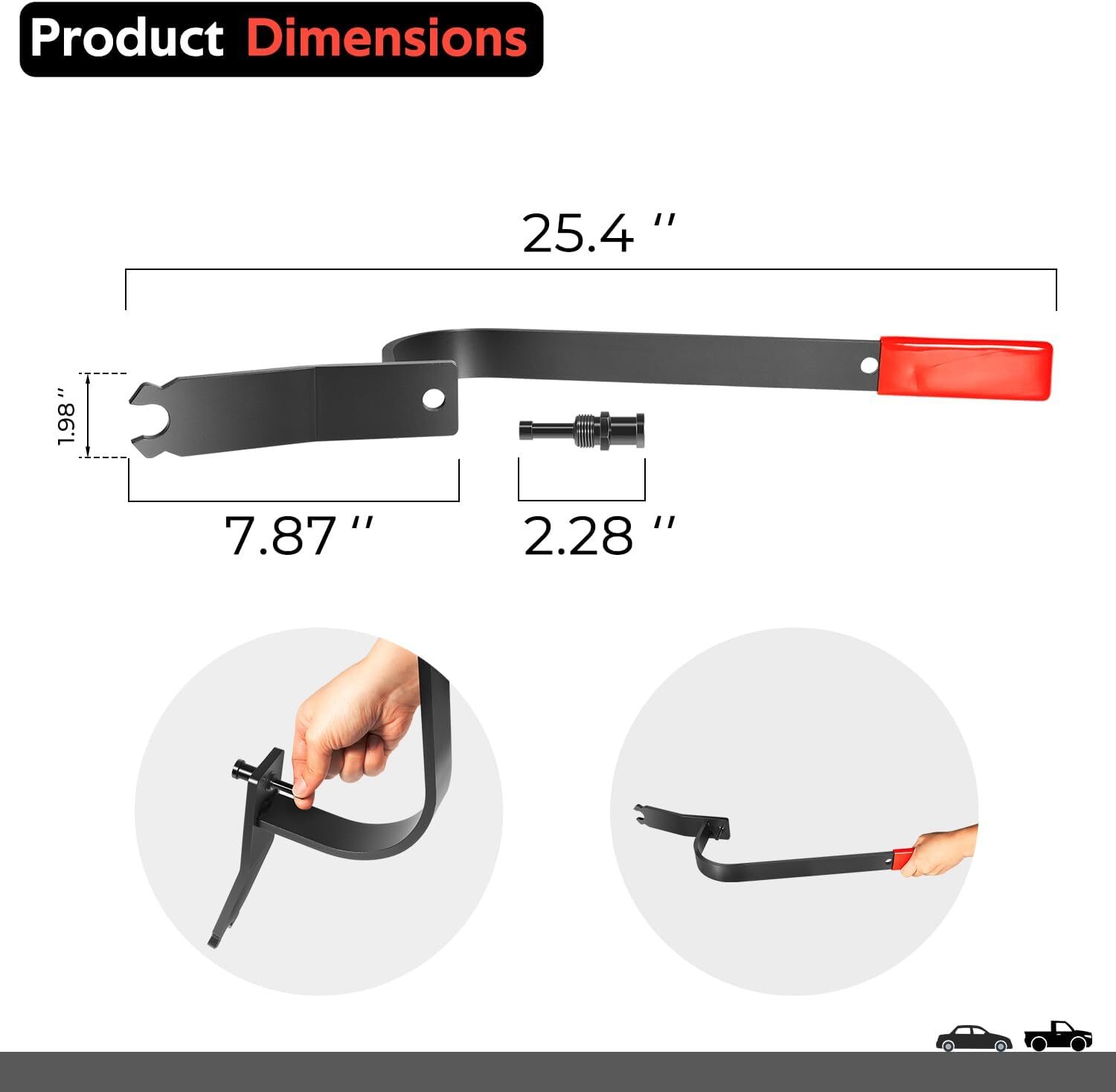 65800 Door Adjuster Door Alignment Adjustment Tool Adjust Door Hinges for Car