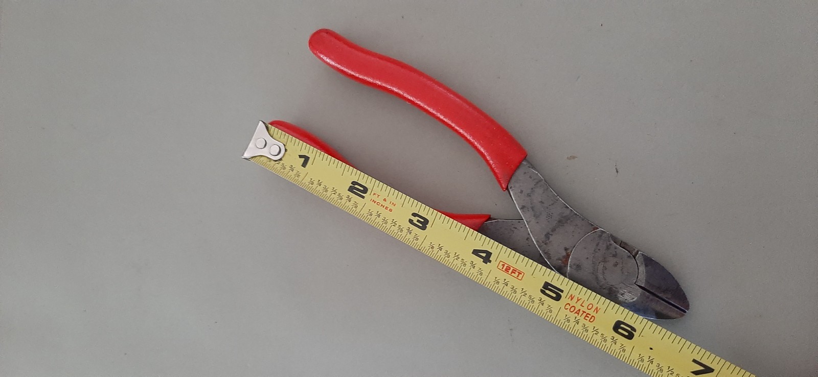 Snap-on Diagonal Wire Cutter Snips Pliers Soft Grip Cushion Throat 87CFCT USA