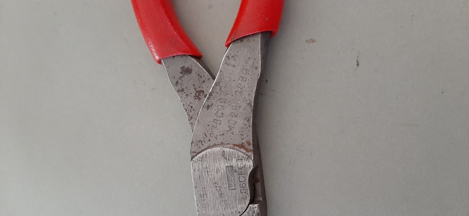 Snap-on Diagonal Wire Cutter Snips Pliers Soft Grip Cushion Throat 87CFCT USA
