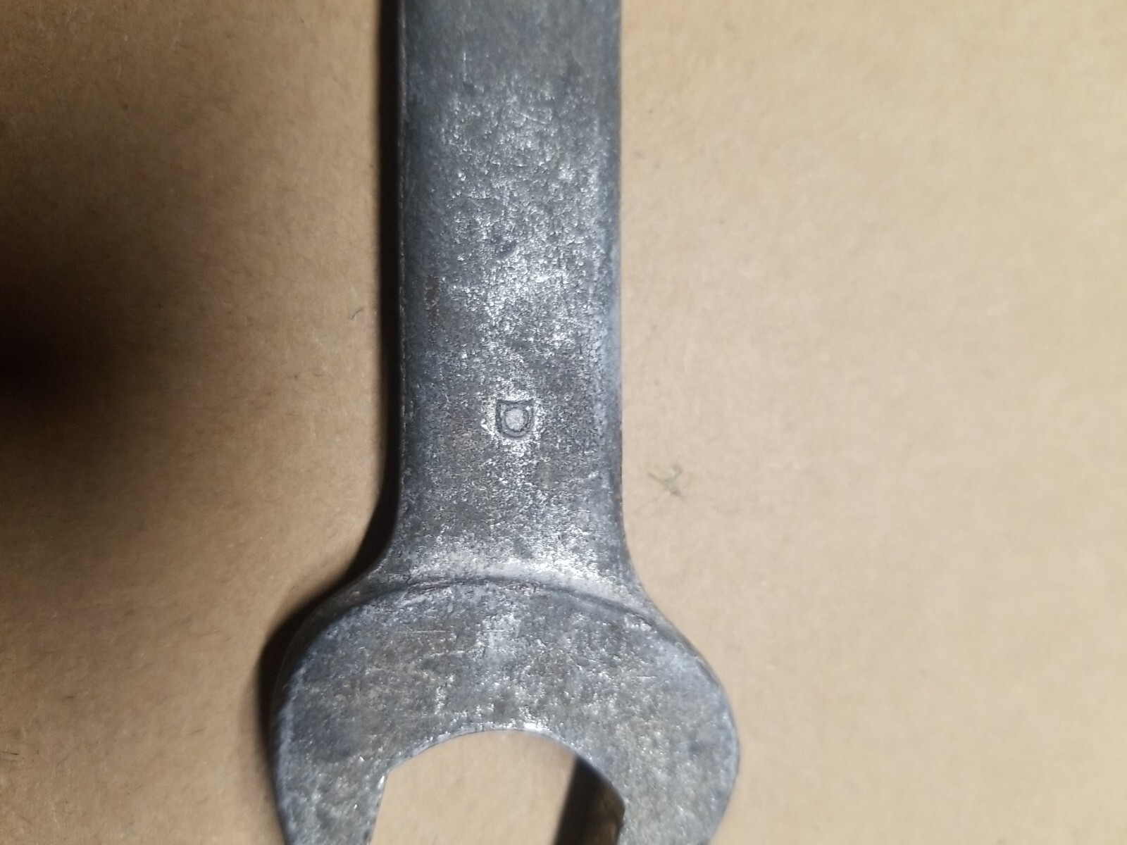 Vintage Honda Motors (HM) combination Open End Wrench 17/19mm RK A