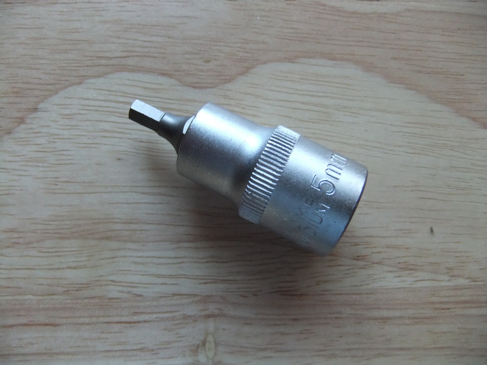 Welzh Werkzeug 5mm x 1/2 Drive Chrome Vanadium Hex Bit Socket – 54mm Long