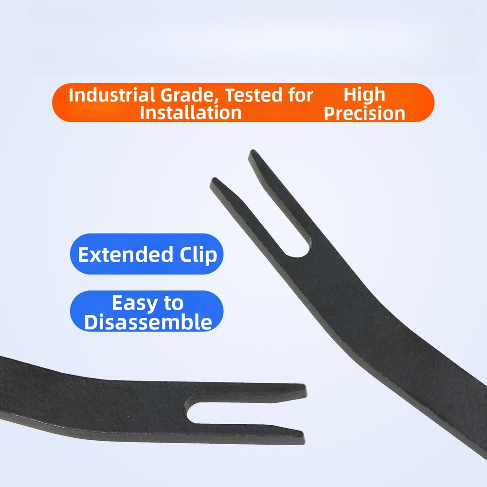 Black 220mm Steel Tool for Roof Canopy and Sun Visor Handle Disassembly
