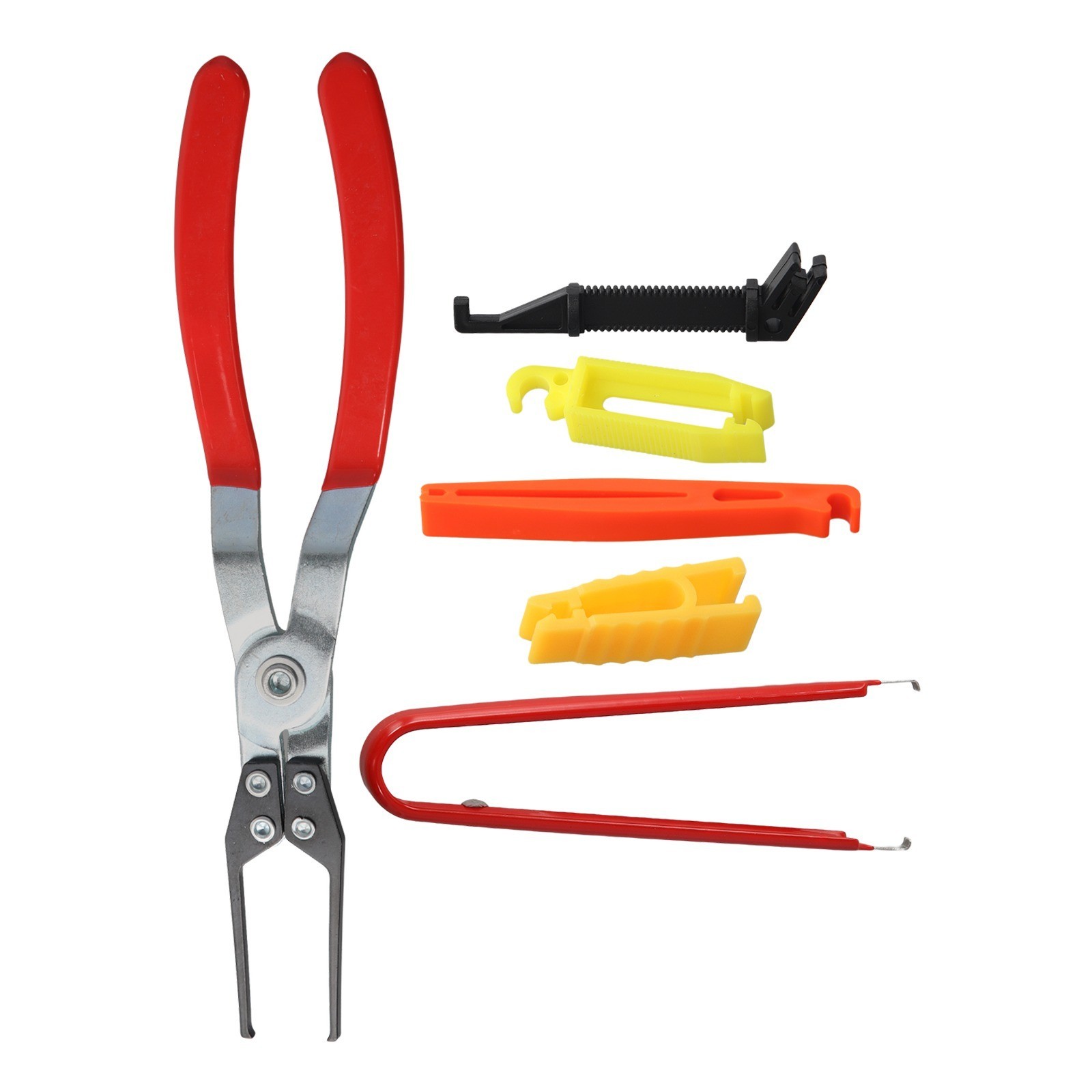 Vehicle Relay Fuse Puller Tool Set Made of ABS Metal and Stainless Steel 4 Pack