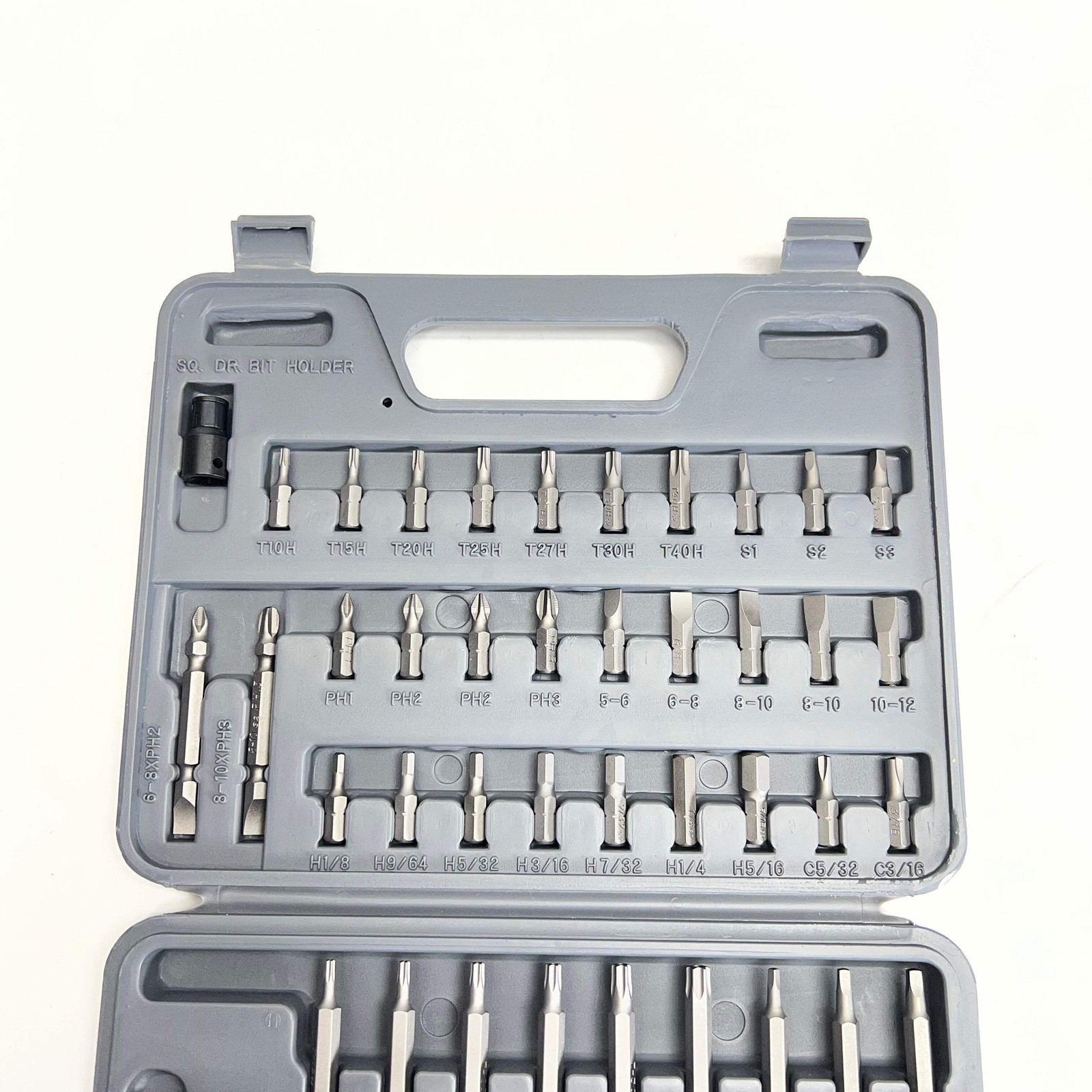 BLUE POINT Power Bit Set for Use W/ Snap on 52 pc 1/4″Drive YA52PBSQC