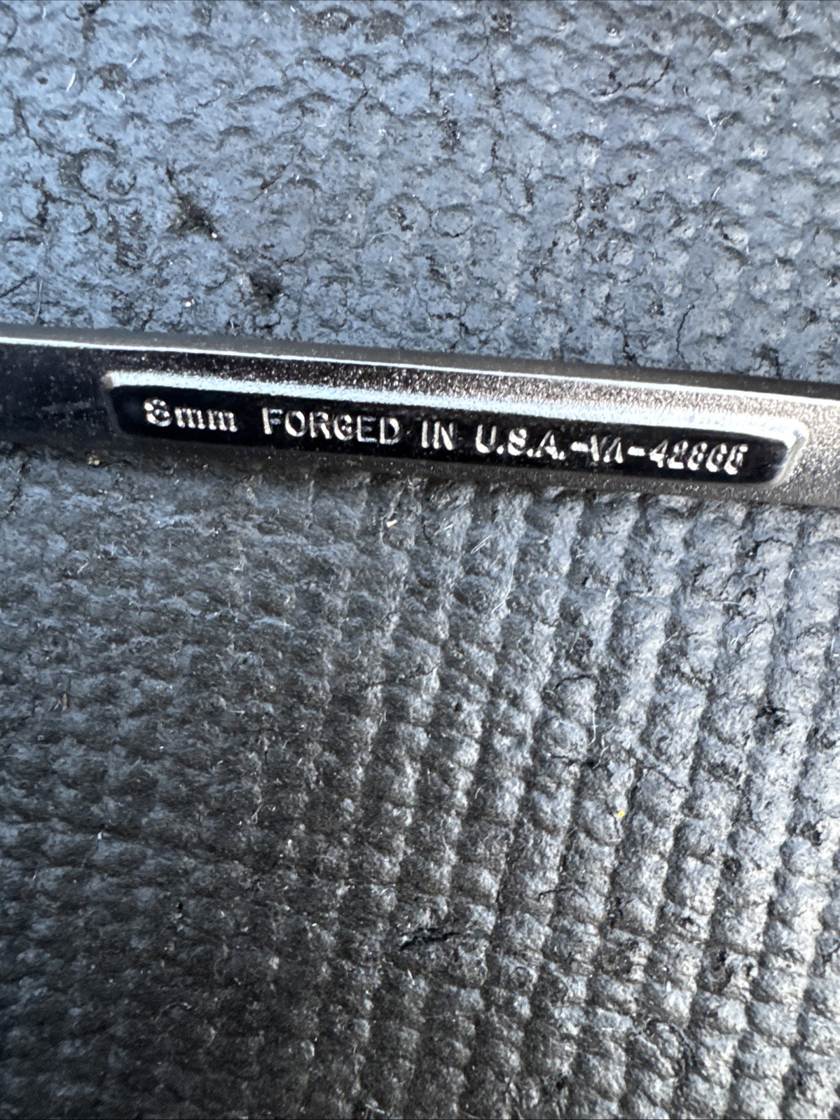 Sears Craftsman USA Nos 8mm 6 Point Combination Wrench VA 42865