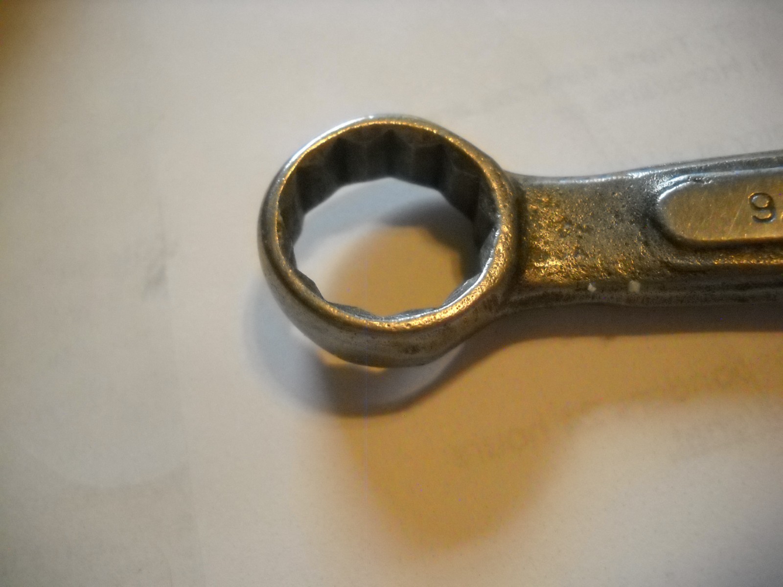 Vintage Craftsman Stubby Double Box End Wrench 9/16″ x 1/2″ 5″ Long Underline