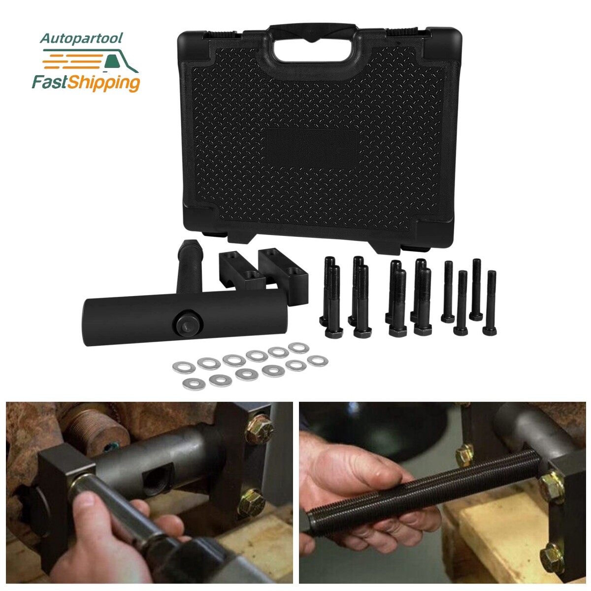 10803 Yoke Puller Remover Tool Kit 3/4 inch for Spicer & Meritor 1610 1710 1760