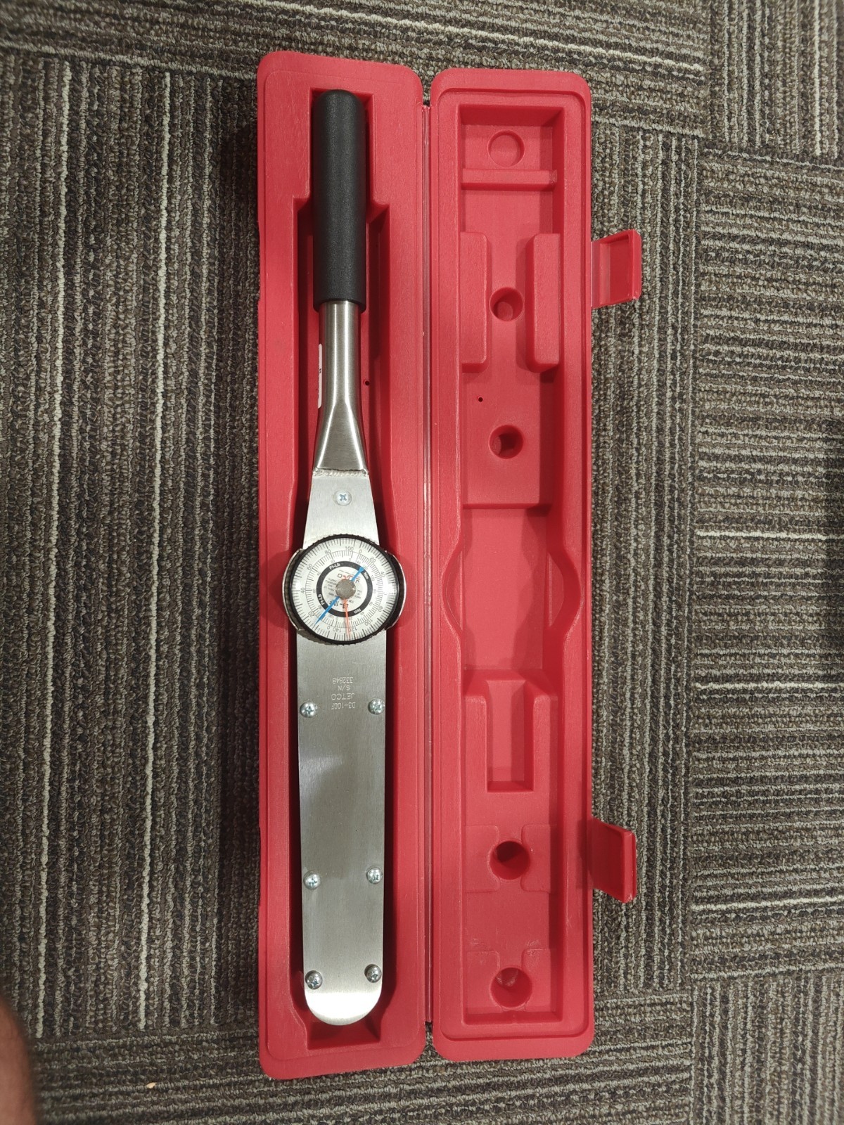 JETCO D3-100F-SS DIAL TORQUE WRENCH 1/2″ 0 TO 100 FT.LB