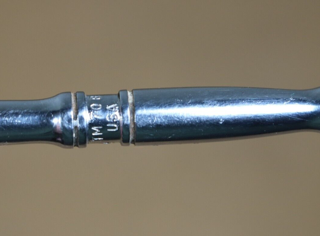 Snap-on USA 4 1/2″ Long 1/4″ Drive Ratchet No TM70B