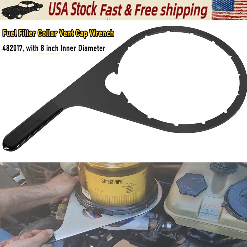 8″ 482017 Fuel Filter Collar Vent Cap Wrench For Davco Fuel Pro 482,483,485,487
