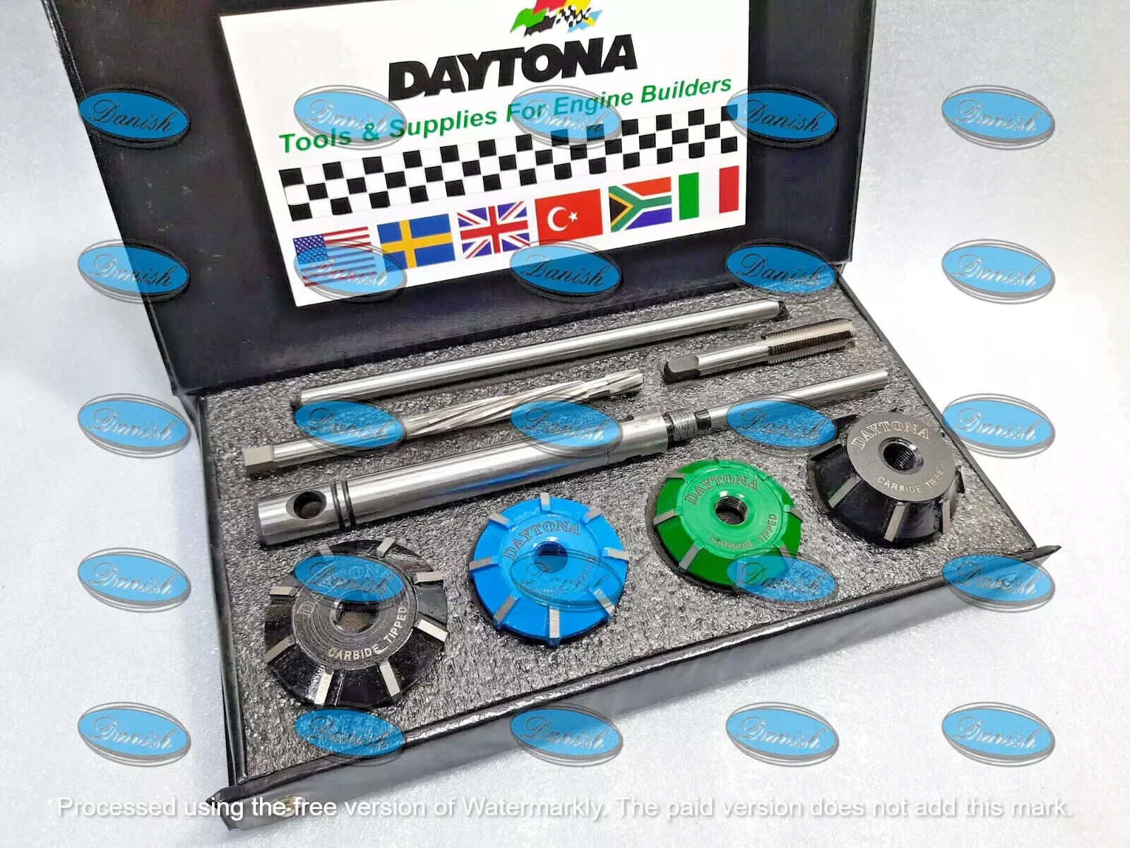 FORD FALCON BA BF FG FGX BARRA Performance VALVE SEAT CUTTER KIT TARRIF PAID